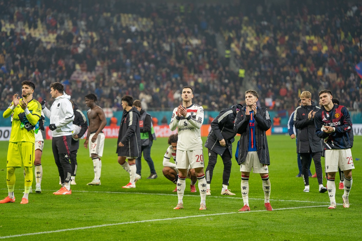 FCSB - Manchester United 0-2 finalul meciului
