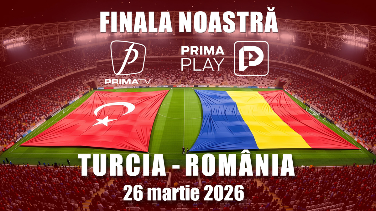 Fotbal la cinema Turcia Romania 2026 prima play